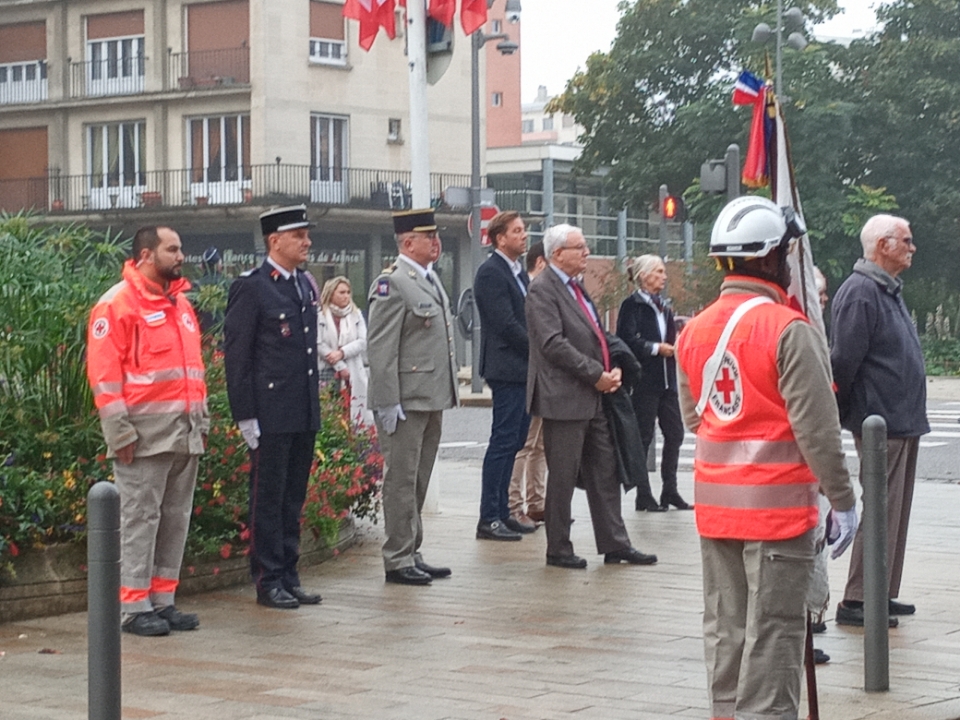 Cérémonie du 18 octobre à Troyes