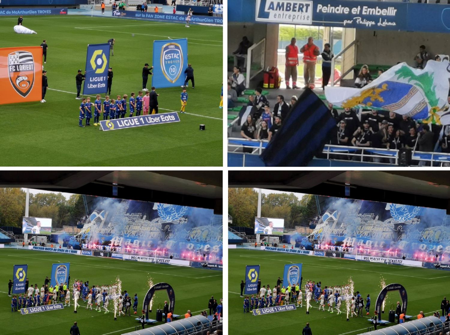 Match Estac contre Ajaccio