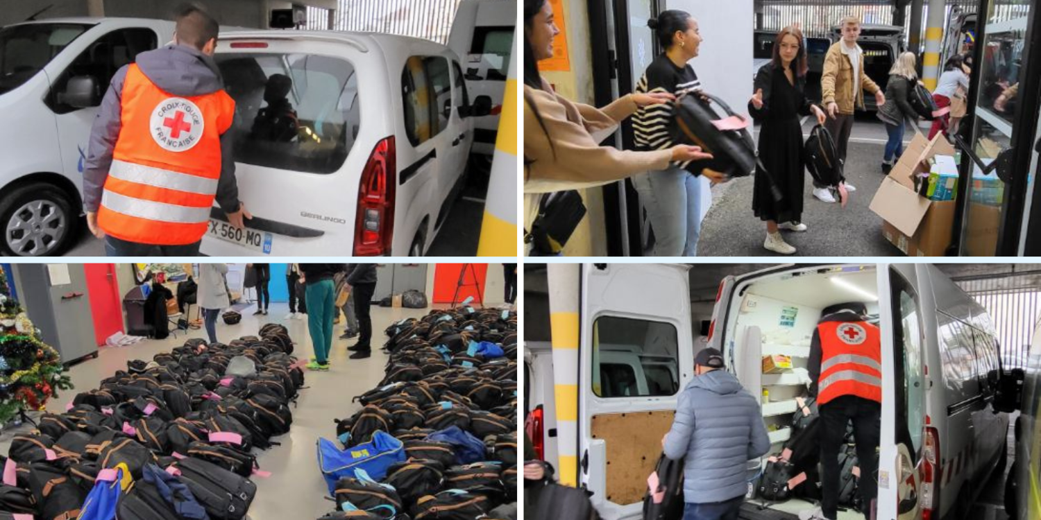 Opération sac-dos au profit des sans-abris