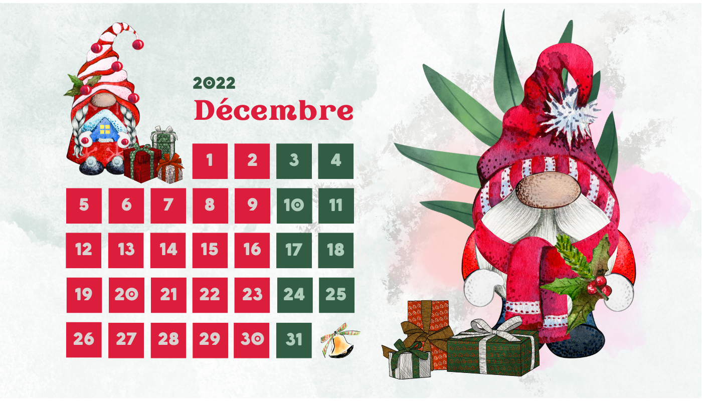 calendrier de l'Avent