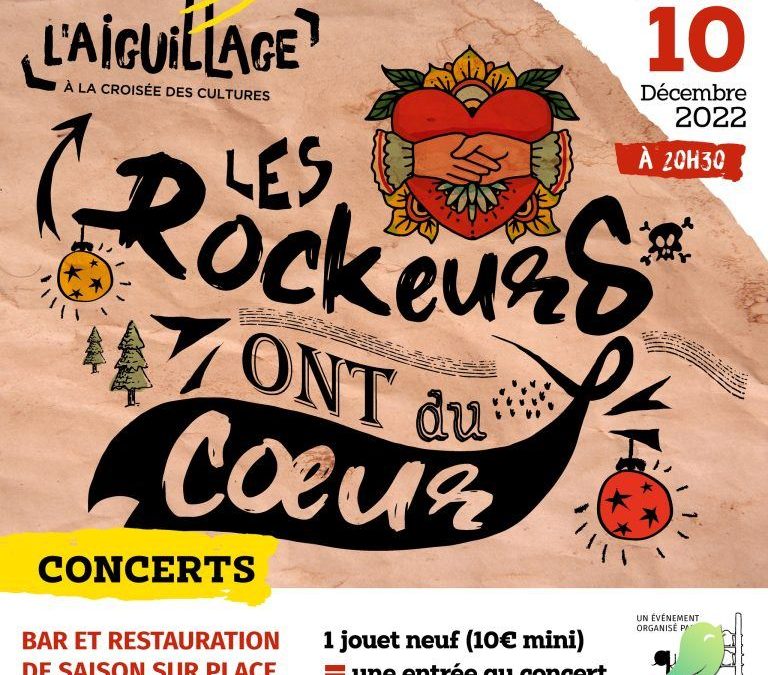 Concert de Rock à l’Aiguillage de Polisot au profit de la Croix-Rouge de Bar-sur-Seine