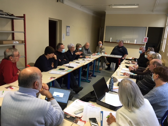 Réunion des élus pour le Conseil territorial