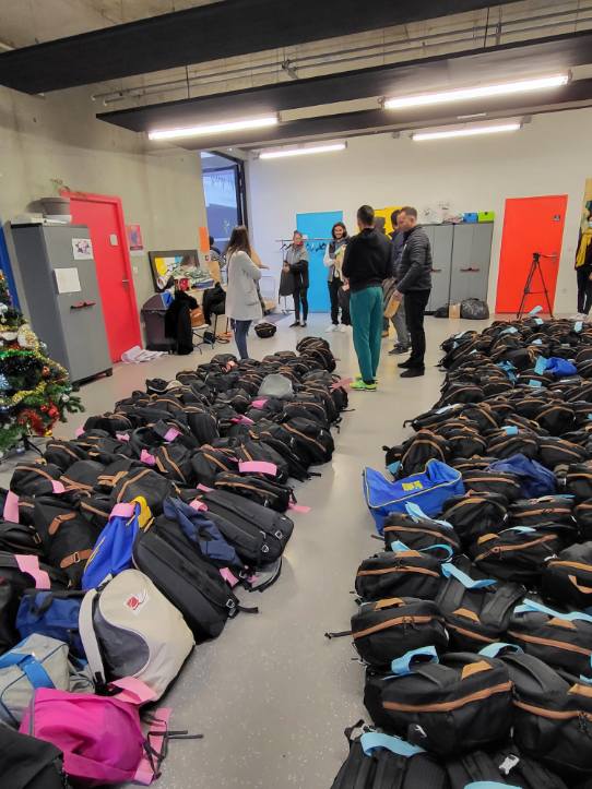 Opération sac à dos pour les sans-abris