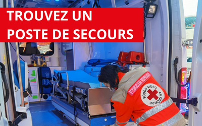 Trouvez un poste de secours Poste de secours