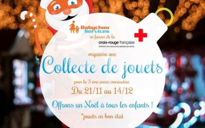 Collecte de jouets avec Babychou Services