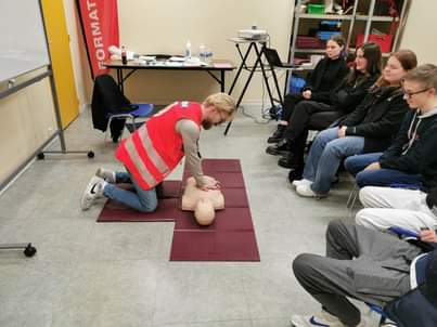 La formation PSC1 du 14 janvier