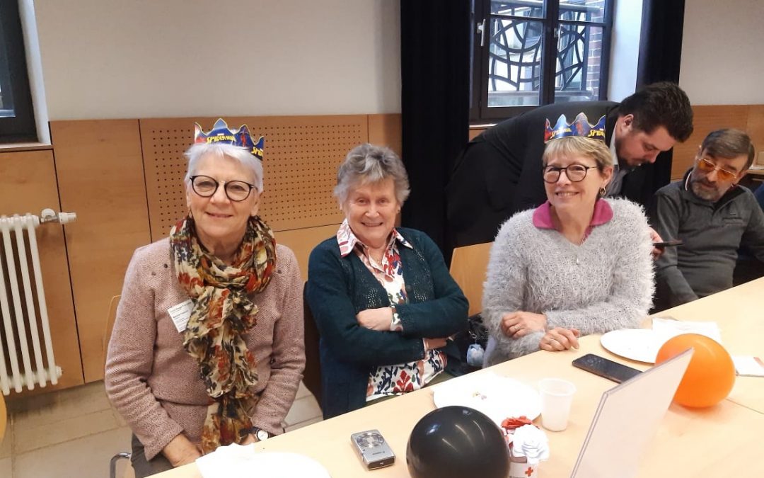 Les bénévole de l’Unité Locale de Romilly-sur-Seine rencontrent ceux de Sézanne