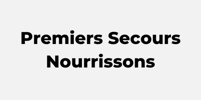 Initiation premiers secours nourrissons Initiation premiers secours nourrissons