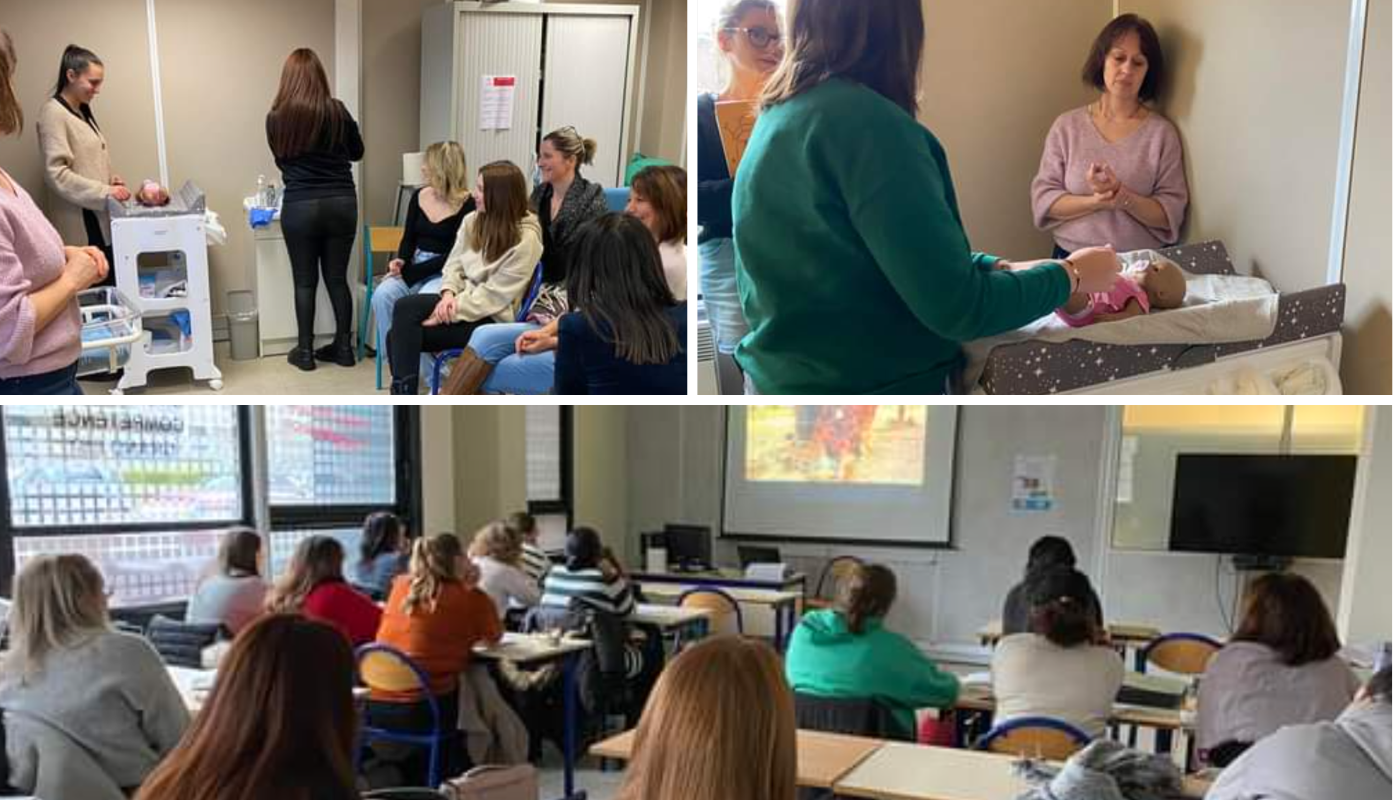 stage auxiliaire de puériculture IFSS de Troyes