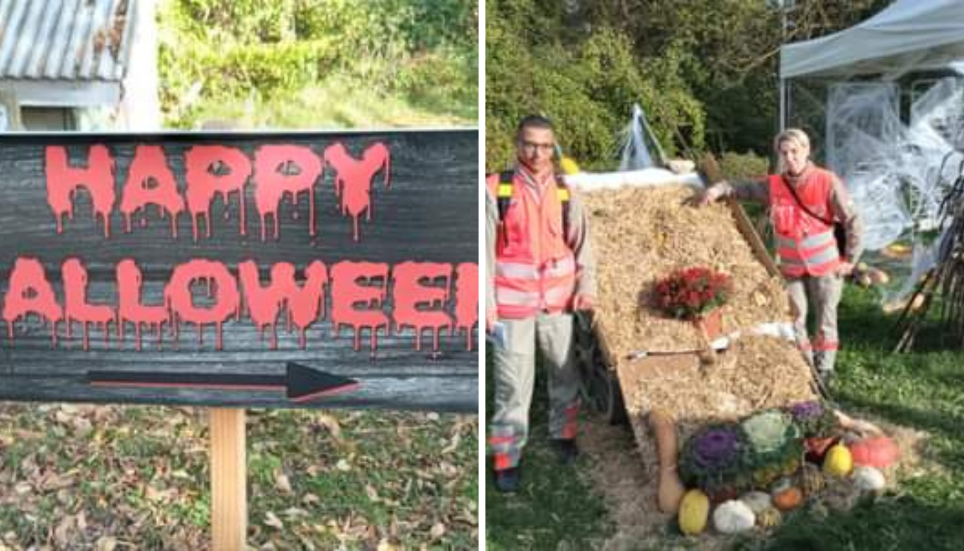 Happy Halloween au Parc des Moulins à Troyes
