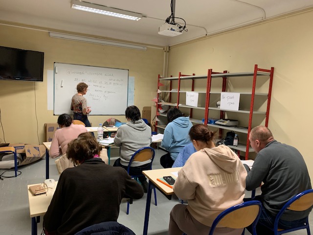 Cours de Français Langue Etrangère à la Croix-Rouge