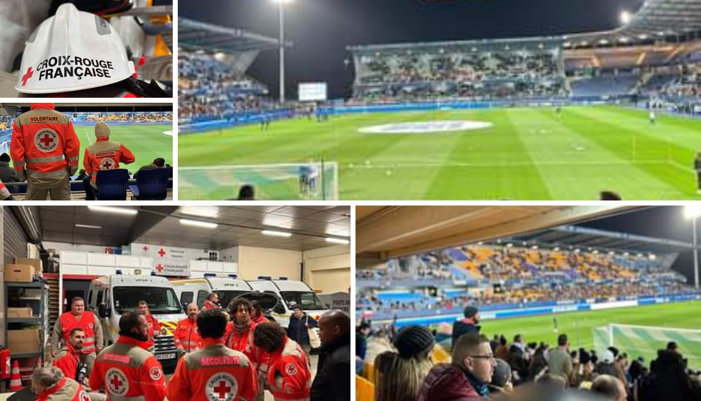 Match ESTAC-Marseille le 11 janvier