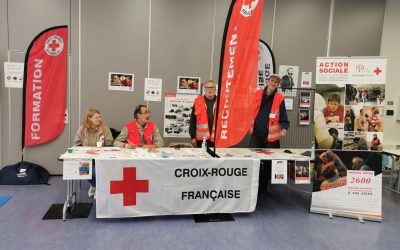 Journée de présentation de la Croix-Rouge dans les quartiers