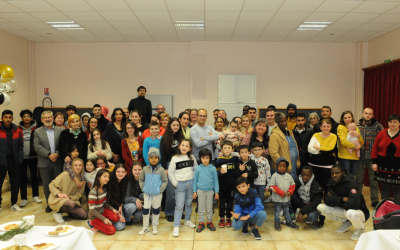 Fête de fin d&rsquo;année à l&rsquo;Hébergement d&rsquo;Urgence pour les Demandeurs d&rsquo;Asile