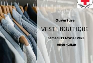 Ouverture de la vestiboutique de Nogent-sur-Seine le samedi 11 février