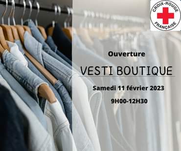 Ouverture de la vestiboutique de Nogent-sur-Seine le samedi 11 février