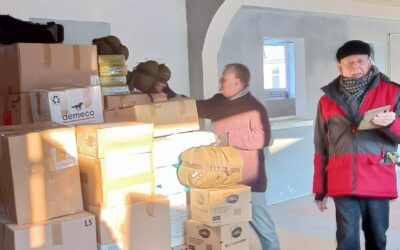 Un convoi pour l&rsquo;Ukraine à l’Unité Locale de Romilly-sur-Seine