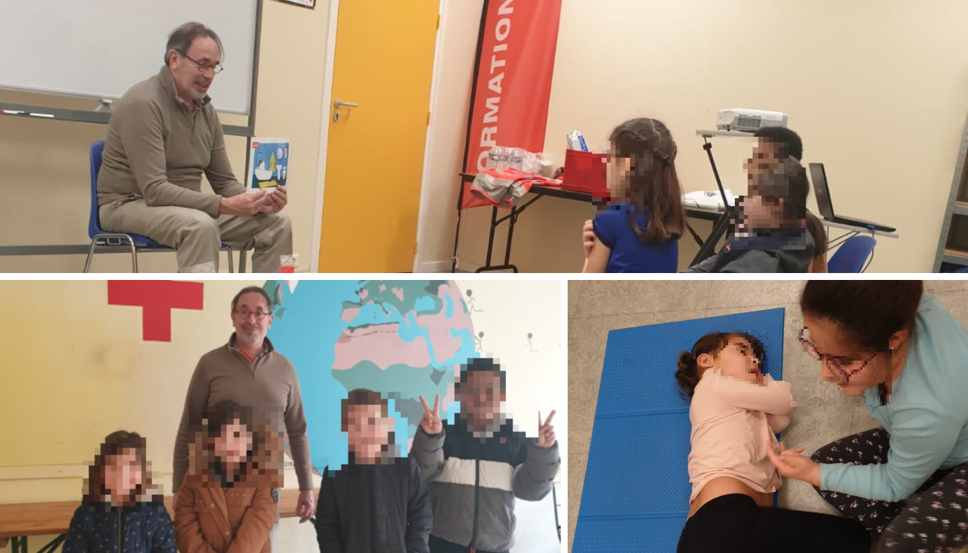 Formation IPS avec le passeport losirs et la Croix-Rouge à Troyes