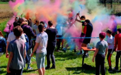 Run color au lycée de Crogny