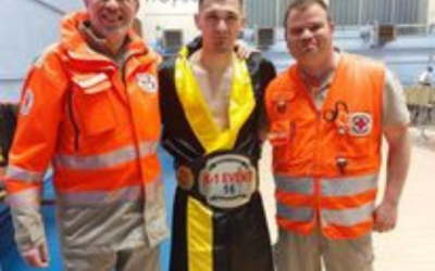 Kickboxing à la salle omnisport