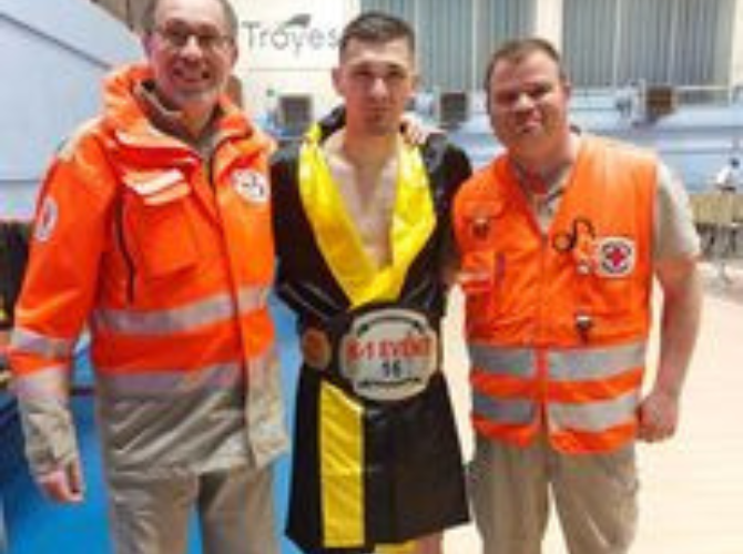 Kickboxing à la salle omnisport