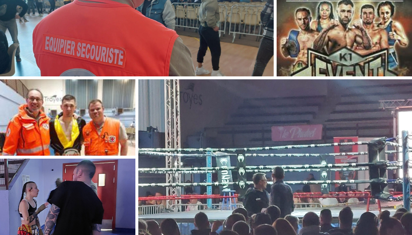 Kickboxing à la salle omnisport