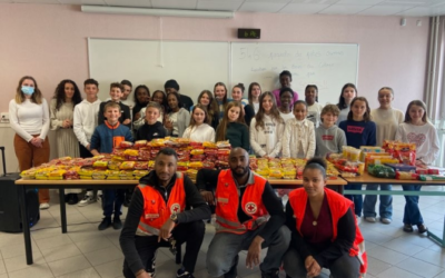 Opération pâtes chinoises avec le collège Pierre Brossolette