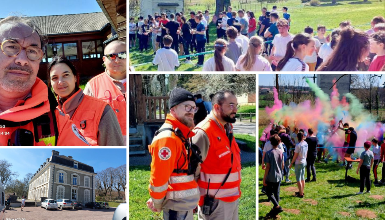 Color run au lycée de Crogny