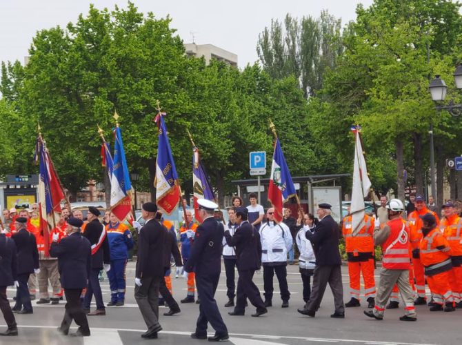 Cérémonie du 08 mai
