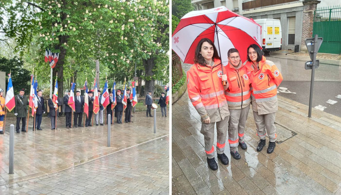 cérémonie du 10 mai à Troyes