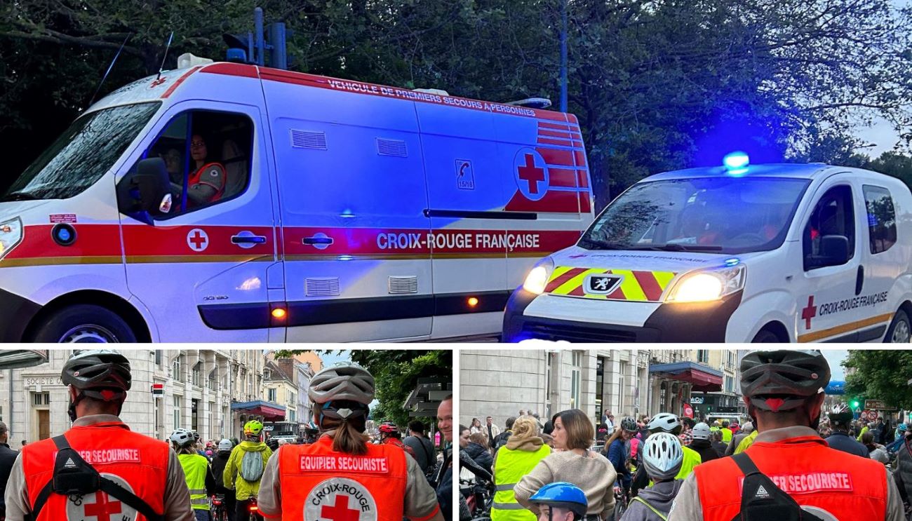 Randonnée cycliste à Troyes