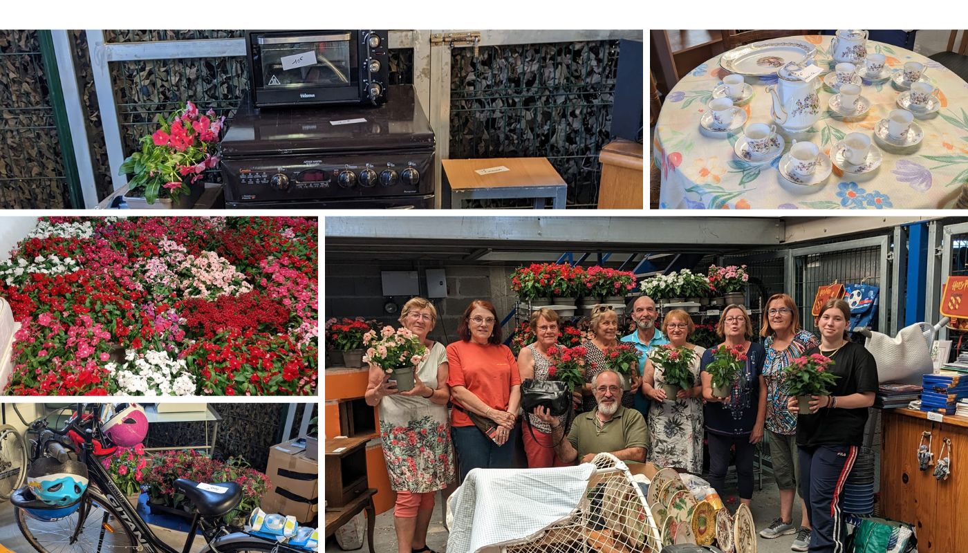 Brocante à la Croix-Rouge de Nogent-sur-Seine le 17 juin.