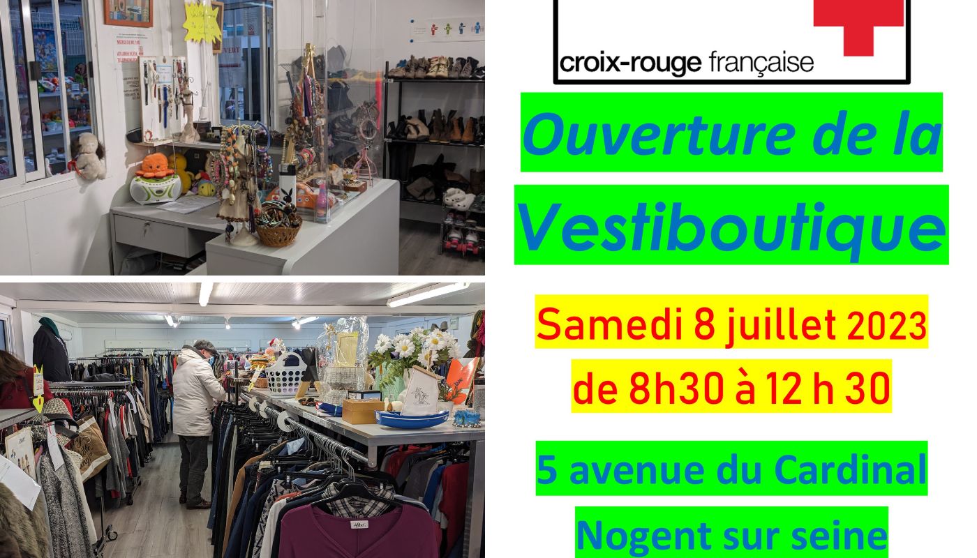 ouverture de la vestiboutique de Nogent-sur-Seine