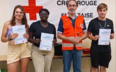 Chantier Jeunes à Troyes avec la Croix-Rouge