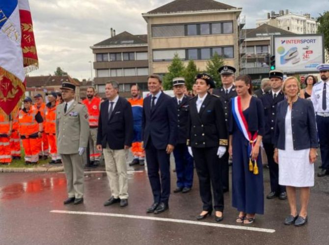 Commémoration de la libération de Troyes