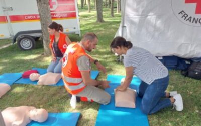 Formations aux premiers secours lors de la fête du sport et des loisirs