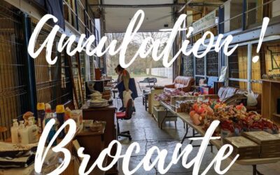 La brocante du 9 septembre à Nogent-sur-Seine ANNULEE