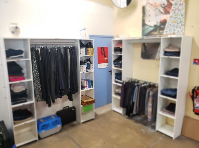 Vestiboutique à l&rsquo;unité locale de Troyes