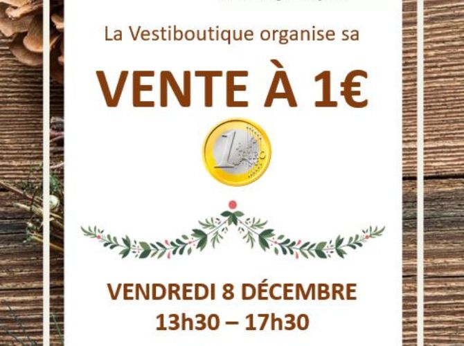 Vente exceptionnelle à la vestiboutique à Troyes