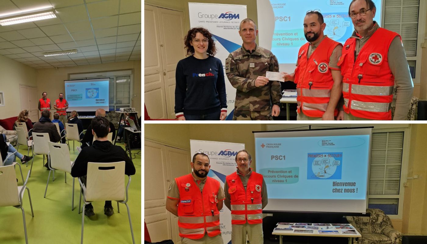 Formation PSC1 à Mailly-le-Camp