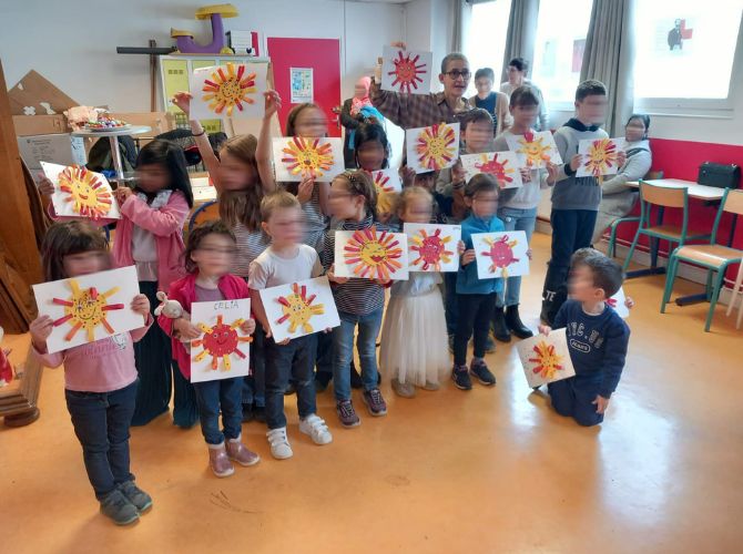 Un atelier enfantin à l&rsquo;Unité Locale du Grand Troyes