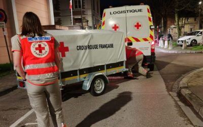 La Croix-Rouge au secours des voyageurs