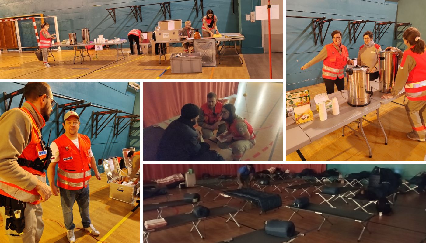 La Croix-Rouges au secours des voyageurs