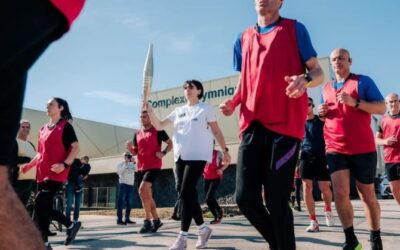 Test du relai de la flamme olympique