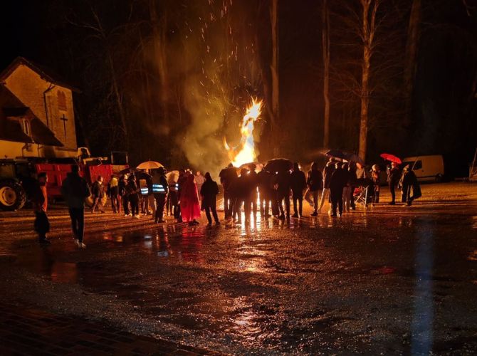 La marche de Pâques