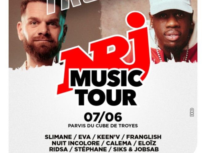 Concert NRJ au Cube à Troyes