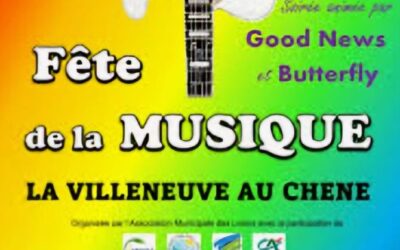 Fête de la musique à la Villeneuve-au-Chêne