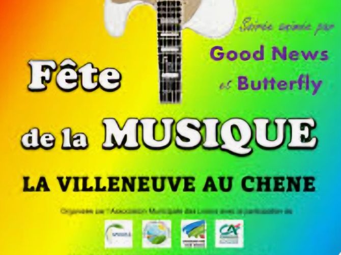 Fête de la musique à la Villeneuve-au-Chêne