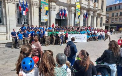 « Courons pour les blessés »