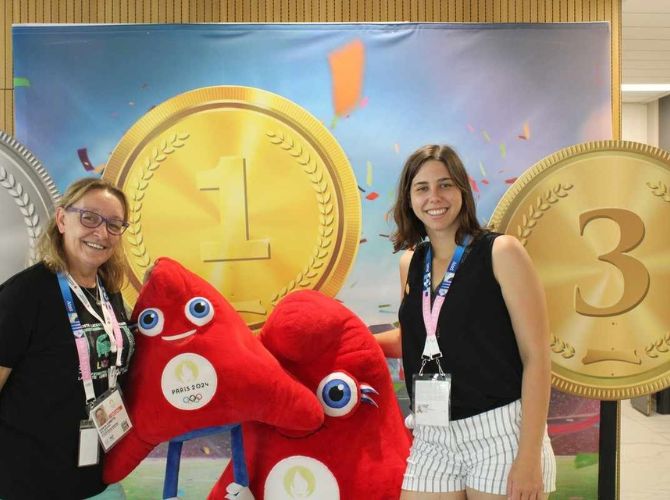 Les bénévoles de la Croix-Rouge de l’Aube à Paris pour les Jeux Olympiques